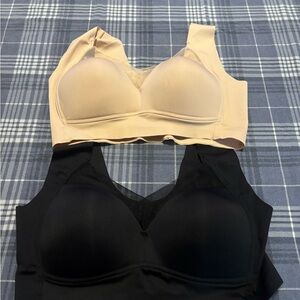 Amazon Women's Intimates Bra Set - Black and Beige